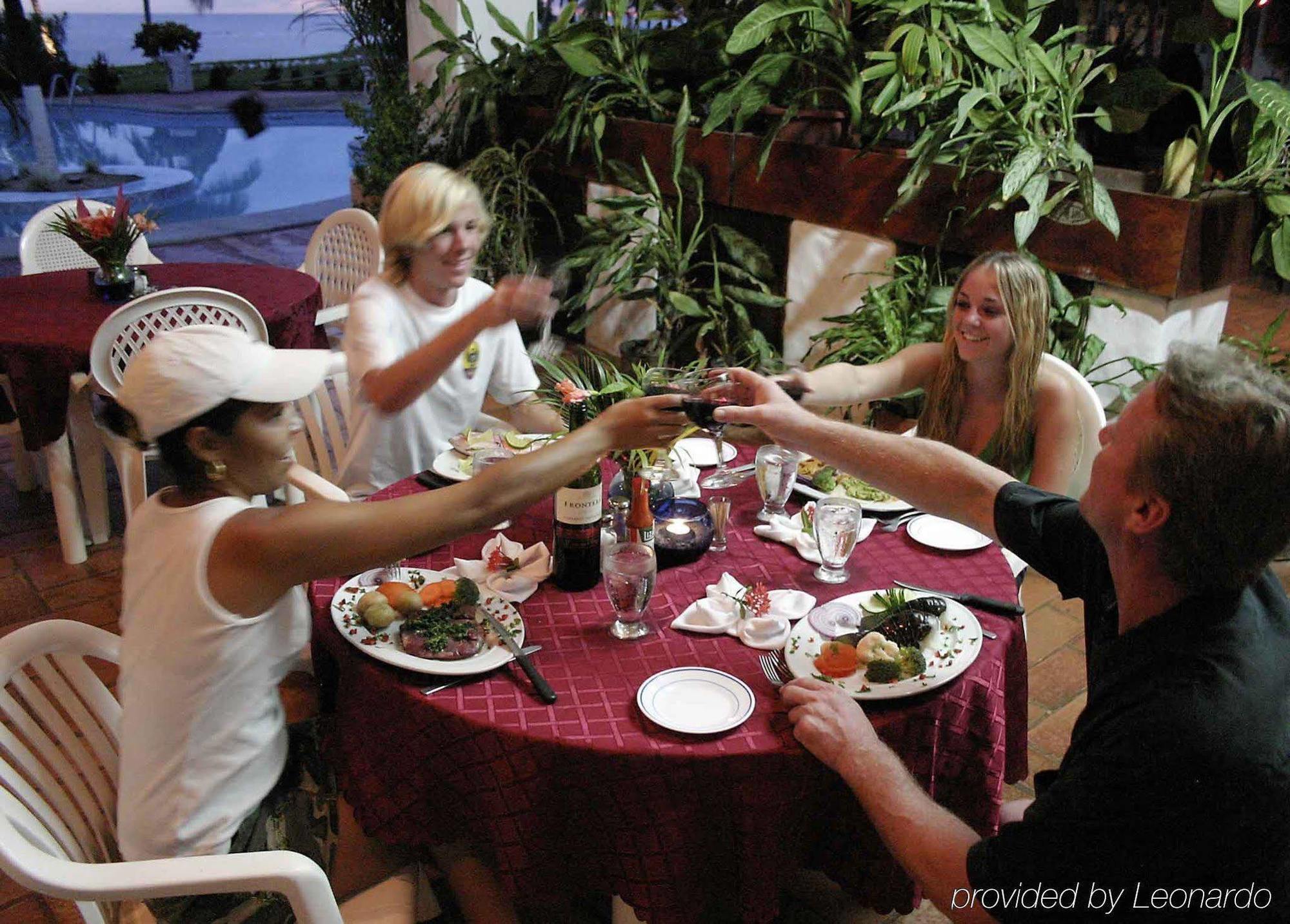 Hotel Iguanazul Playa Junquillal Étterem fotó